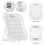 Professional Nail Art Display Rack with Clear Tip Chart and Realistic Practice Surface Size 1 3