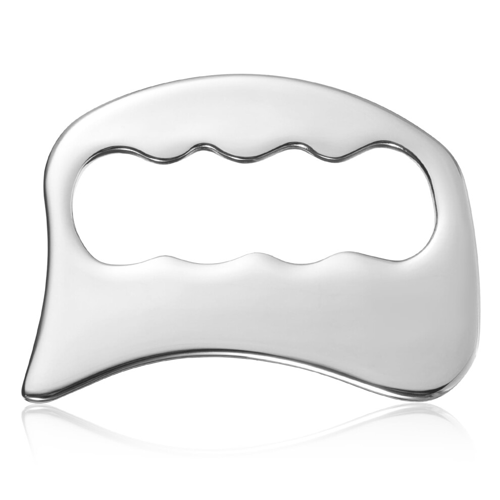 Stainless Steel Gua Sha Tool Muscle Scraper for Full Body Massage and Lymphatic Drainage Therapy
