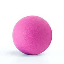 Yoga Massage Ball for Trigger Point Therapy and Myofascial Release, 2.5' Pink Foot and Back Relief