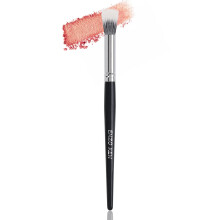 Makeup Brush Natural Goat Hair Blush Brush Fluffy Powder Brush for Flawless Blending Black 202M