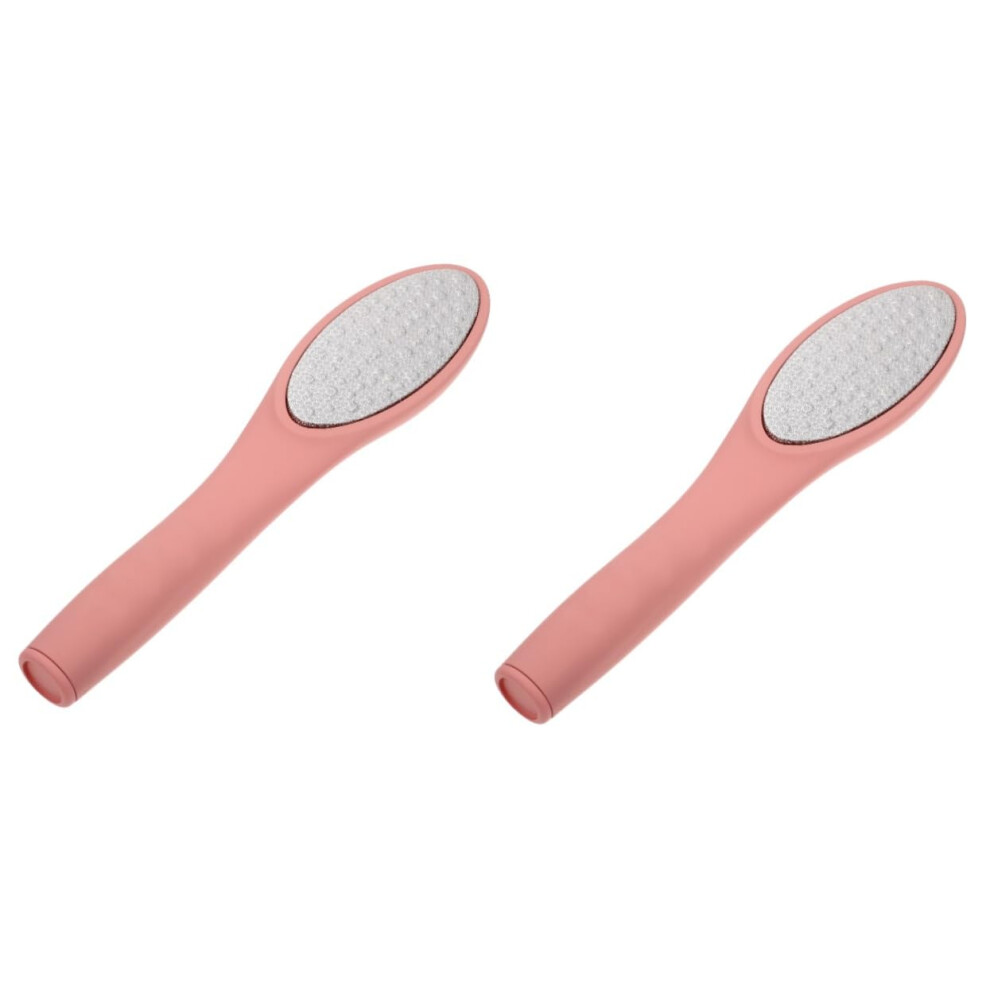 2pcs Professional Foot Callus Remover and DualSided Pedicure Foot File for Heels and Soles