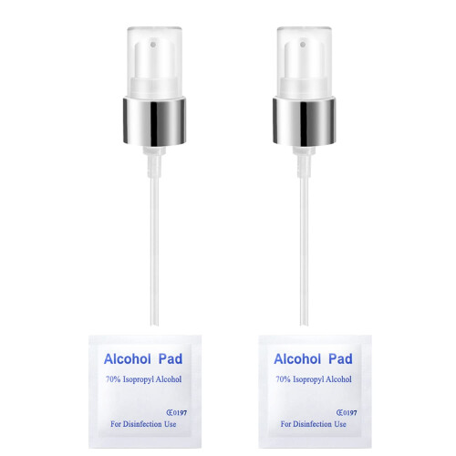 2PCS Foundation Pump Replacement for Neutrogena Hydro Boost Tint with Silver White Finish 1