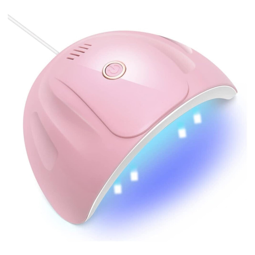 Light 88W Uv Led Nail Lamp For Gel Nails, Fast Even Curing With Triple Timer Options, Wide Coverage
