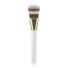 Makeup Brush and Concealer Brush with Angled Design for Flawless Coverage, Cream or Powder Use