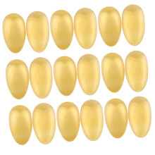 24 Pcs Hair Dye Ear Covers Disposable Plastic Ear Protectors for Salon and DIY Hair Coloring