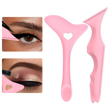 Eyeliner Stencil Set, Reusable Silicone Winged Cat Eye Makeup Tool for Quick Precision Beginners