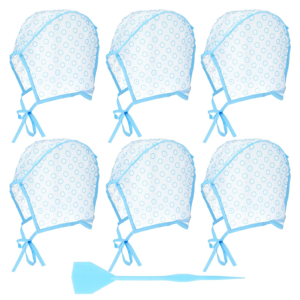 Hair Highlighting Cap and Dyeing Kit with Hooks, Reusable Flexible Caps for Salon or DIY Use