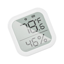 ZigBee-Heim-Temperatur- und Luftfeuchtigkeitssensor mit App-Steuerung, Datenprotokollierung und großem LCD