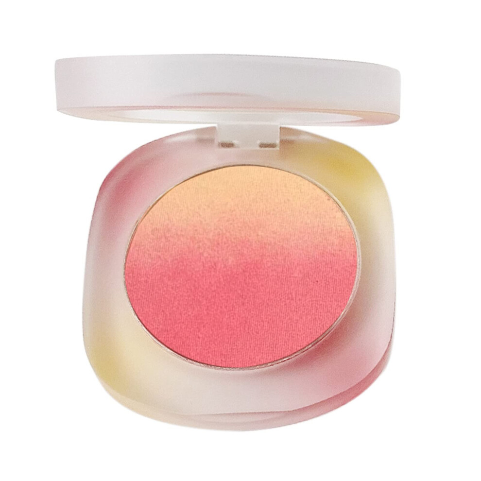 Gradient Blush Palette Matte Waterproof Long Lasting Cheek and Eye Powder Travel Size