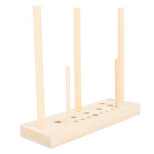 Wooden Ribbon Bow Maker, 18x6x1.5cm, Craft Wreath Tool