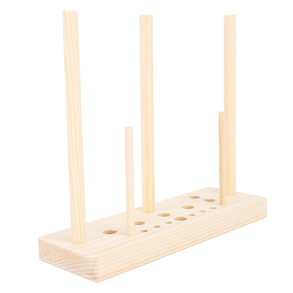 Wooden Ribbon Bow Maker Kit, 18x6cm, Long & Short Sticks-image-OPC-PRCHM86-NEW