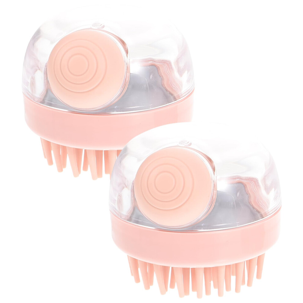Ergonomic Shower Hair Brush and Bath Body Scrubber for Women, Deep Cleaning Scalp and Gentle Massage