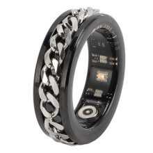 Smart Ring 360 Rotating Bluetooth Water Resistant Fitness Tracker 12mm Diameter