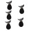 5pcs Silicone Eyeshadow Stamp Set for Fast Crease Shaping, BeginnerFriendly and Reusable 1