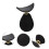 5pcs Silicone Eyeshadow Stamp Set for Fast Crease Shaping, BeginnerFriendly and Reusable 3