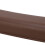 Reposabrazos para uñas de cuero PU con espuma viscoelástica rectangular negro 7