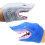 Hai-Handpuppe realistisch, TPR weich 2