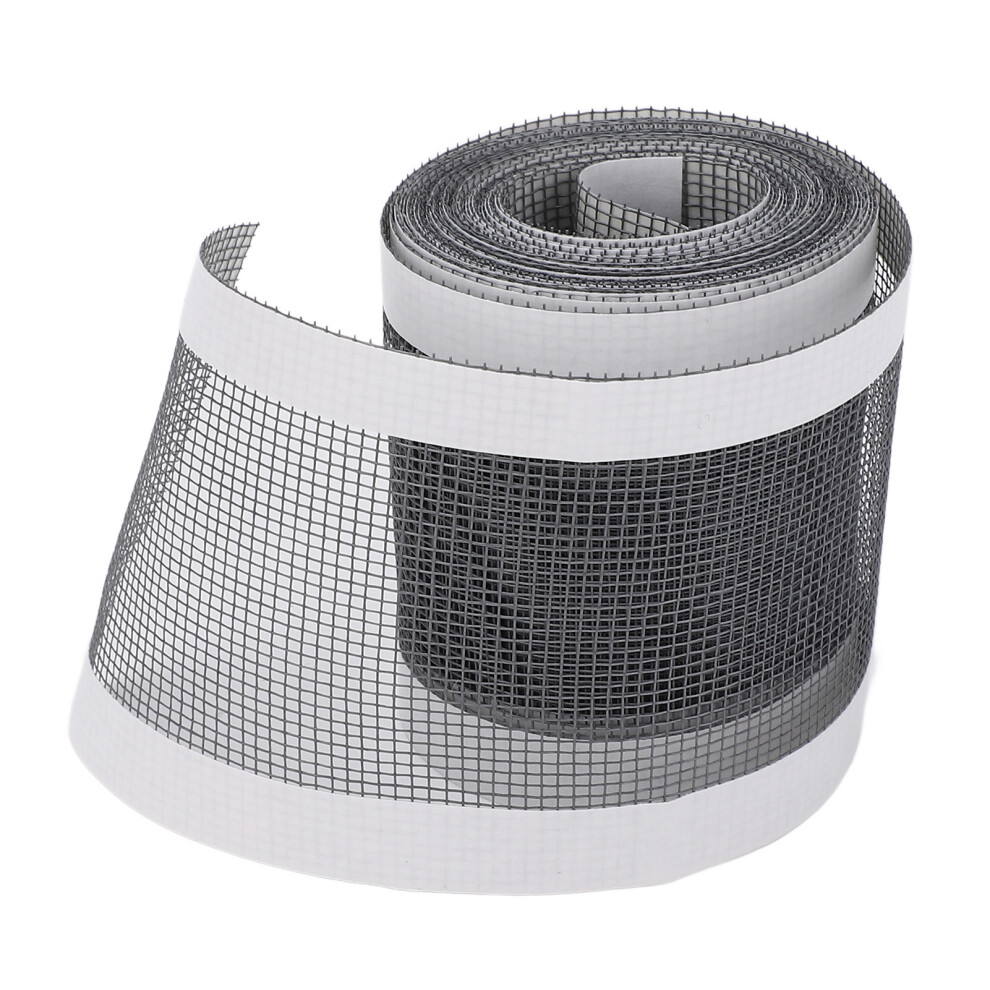 2Pcs Window Screen Repair Tape, Cuttable & Strong Adhesive Mesh Patch For Shower Drain 9341383465248