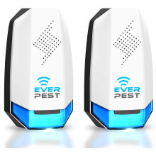 Ultrasonic Pest Repeller Plugin – EcoFriendly Electronic Pest Control for Mice, Insects, Dual Pack