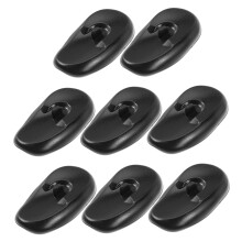 8pcs Waterproof Silicone Hair Dye Ear Covers, Heat Resistant Ear Protectors for Salon Coloring and Shower