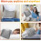 Electric Heated Blanket with Timer, Adjustable Temperature, Soft Knitted Fabric, 220V 4
