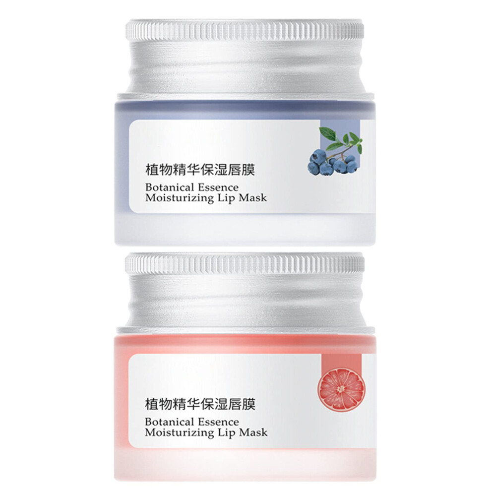 Blueberry Moisturizing Lip Balm and Gloss with Deep Hydration Overnight Care for Dry Chapped Lips