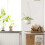 Panier suspendu en coton et lin 71 cm 5