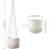 Panier suspendu en coton et lin avec corde 1