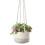 Panier suspendu en coton et lin 71 cm 3