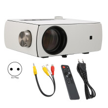Proiector WiFi și Bluetooth, compatibil 4K, Full HD 1080P, trapez inteligent, corecție automată, gestionare termică avansată, alimentare