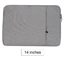14" Laptop Sleeve Case For HP Pavilion Acer Swift ASUS Vivobook Dell Inspiron Chromebook Water-Resistant Nylon Fabric Lightweight Zipper Closure Dust