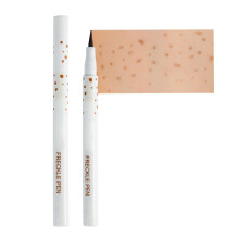Vegan Freckle Pen Skin Safe Cruelty Free Waterproof Quick Dry Natural Freckle Makeup Tool Felt Tip Long Lasting (Natural Coffee)