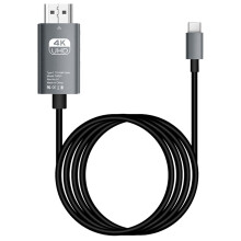 USB C To HDMI Cable 4K@30Hz Premium Construction Plug And Play For MacBooks iPads Samsung Phones And More