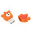 Γρήγορη μεταφορά αρχείων USB Flash Drive Χαριτωμένο σχέδιο κινούμενων σχεδίων 3