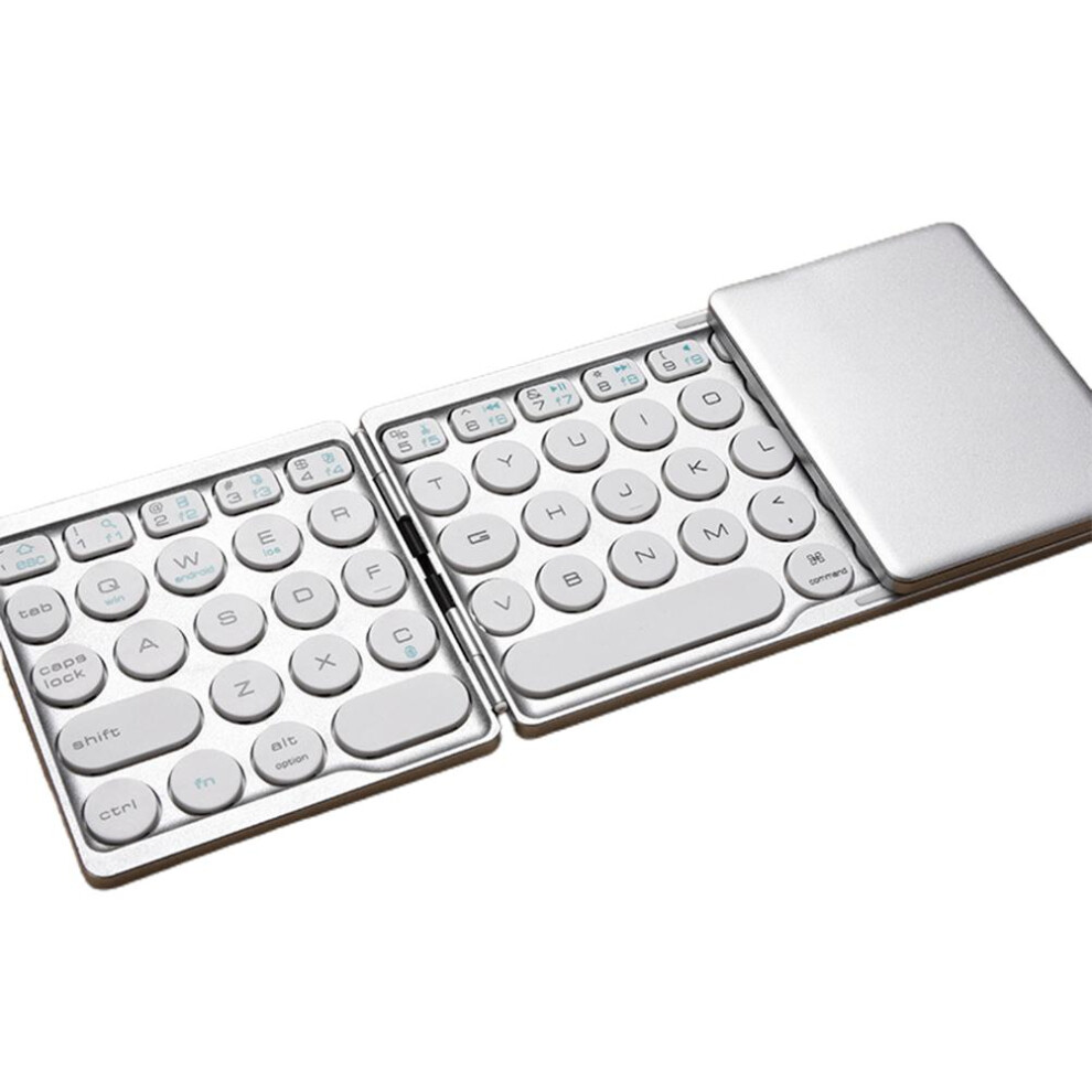 Foldable Wireless Keyboard With Touchpad And Sleek Design For Enhanced Productivity On Mobile Devices Across Ios Android And Windows 9357860158121
