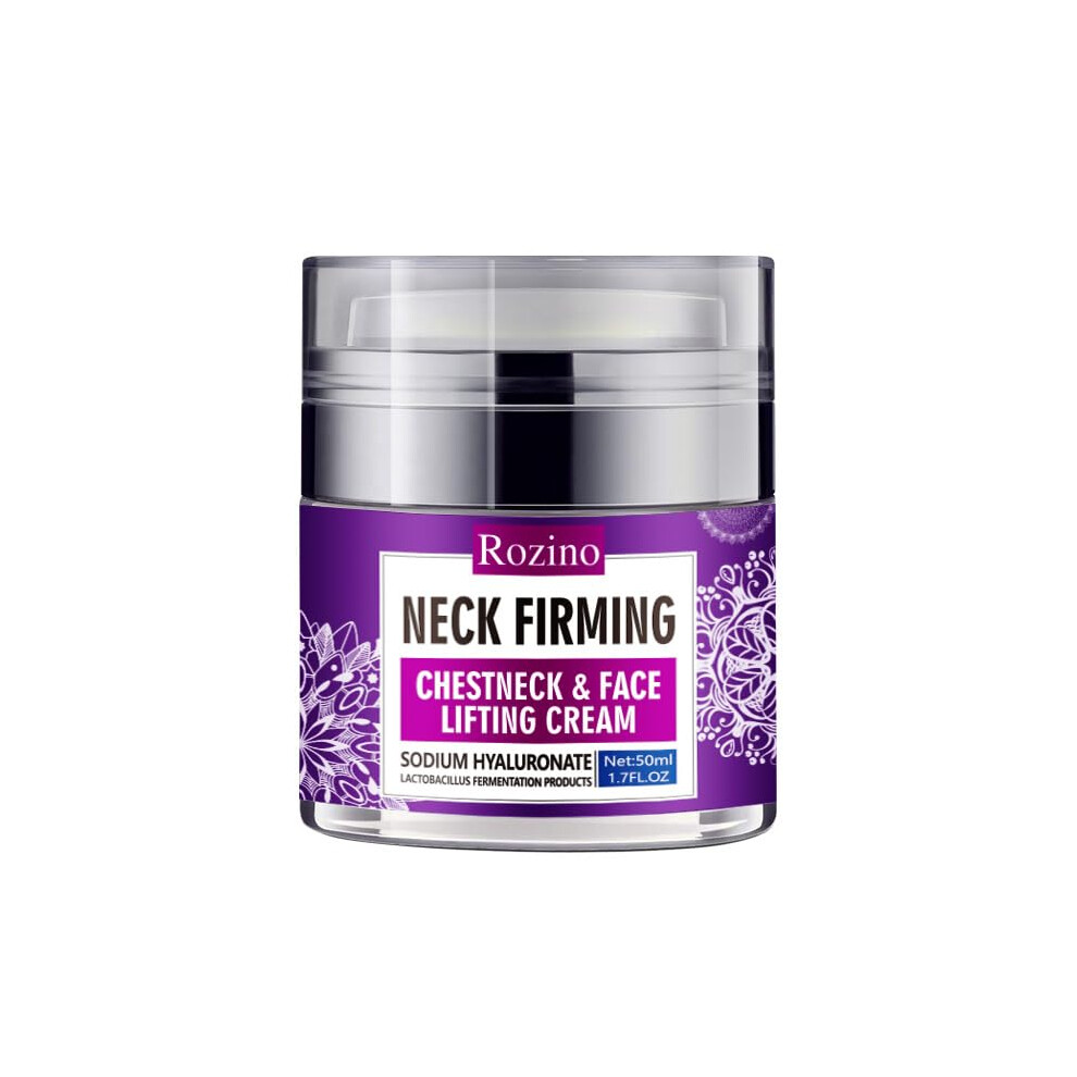 Cream Neck Firming With Collagen And Hyaluronic Acid For Antiaging, Deep Hydration And Sagging Skin