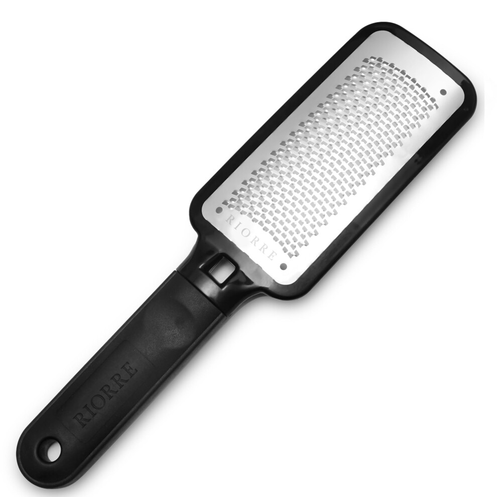 Professional Foot File and Callus Remover for Hard Skin with Microblade Surface and Ergonomic Grip