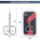 Cuticle Scissors Extra Fine Curved Blade with Precision Tip Professional Manicure Scissors Silver 5