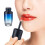 10 Pack 8ml Empty Lip Gloss Tubes with Wand, Transparent Gradient Blue Refillable Containers 5