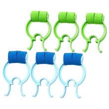 Nose Clip and Nasal Plug 6pcs Durable Flexible Fit for Swimming and Odor Protection