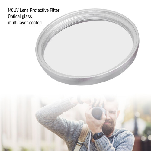 MCUV X100VI UV Filter 99% Transmittanz Silber 1