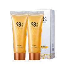 Gold Peel Off Face Mask 2PCS Anti Aging for Wrinkles Blackheads Radiance and Pore Cleansing