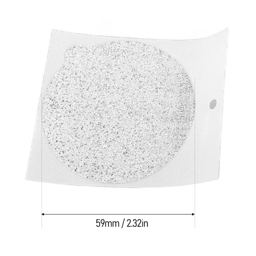 Modèle 59 mm Couvercle de capsule de café 100 pièces Argent 1