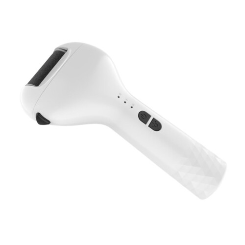 Electric Foot Scraper Rechargeable Callus Remover with USB Charging and Replaceable Quartz Heads