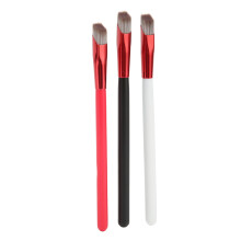 Professional Eyebrow Brush Set 3PCS Angled Brow Brush Wooden Handle for Precision Shaping and Blending