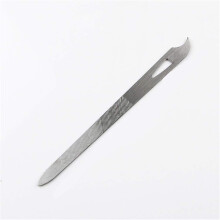 Stainless Steel Nail File with Cleaner, 2 in 1 Ergonomic Grooming Tool for Manicure Pedicure