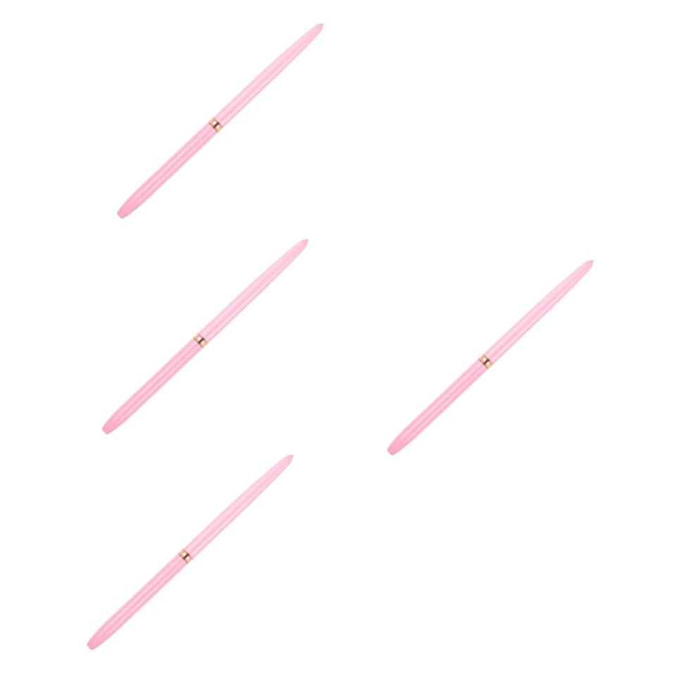 4pcs Nail Art Brush and Pen Set with Fine Tip for Precise Detailing and Gel or Acrylic Designs