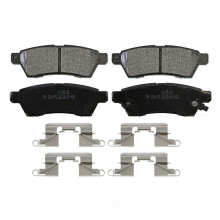 Rear Disc Brake Pad Kit Compatible with Suzuki Equator Frontier Xterra 20102012 Noise Reduction