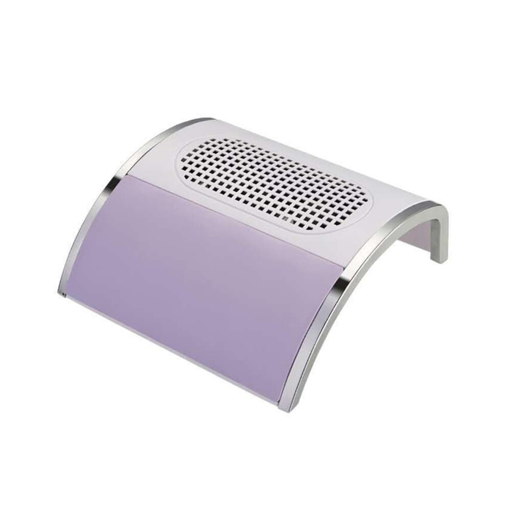 Nail Dust Collector 80W Acrylic Vacuum Cleaner with Reusable Bag and OneButton Control for Salon