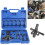 Harmonic Balancer and Steering Wheel Puller Tool Kit, 13Pcs Crankshaft Pulley Removal Set 2